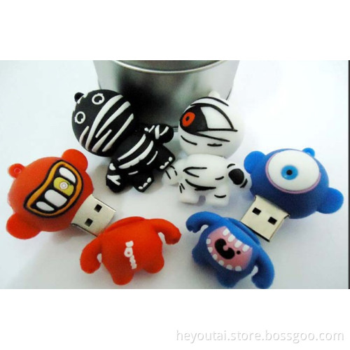 Cartoon PVC USB Flash Drive Stick 1GB (HT-U1051)